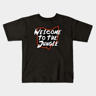 Welcome to the Jungle - Black Kids T-Shirt